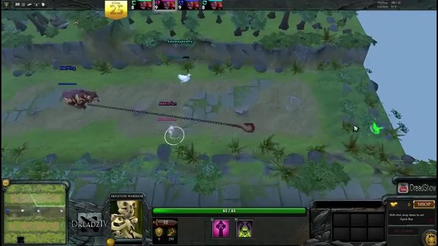 Dread’s stream Dota 2 Jungle Race (11.11.2016)