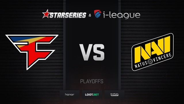 CS:GO: StarSeries S4: Na’Vi vs FaZe (Game 2) SL i-League, Finals