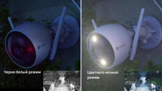 Ezviz C3N – Wi-Fi камера с ночным цветным видением и встроенной сигнализацией