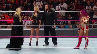Rusev rudely confronts Sasha Banks- Raw, Oct. 10, 2016