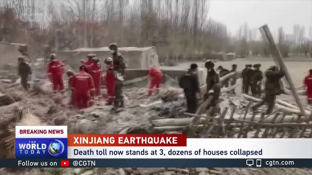 В Китае произошло мощное землетрясение, погибли люди – видео – СЕГОДНЯ