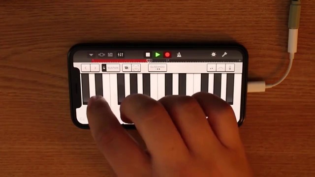 Eiffel 65 – Blue (Da Ba Dee) on iPhone (GarageBand)
