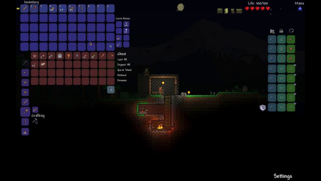 Выживание в terraria #2