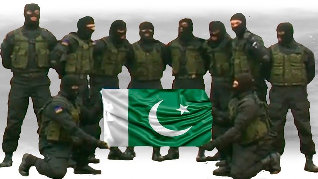 Видео учений пакистанской армии 2018