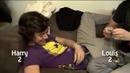 Гарри и Луи из One Direction сходят с ума в гримерной)
