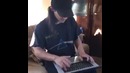 Skrillex в самолете