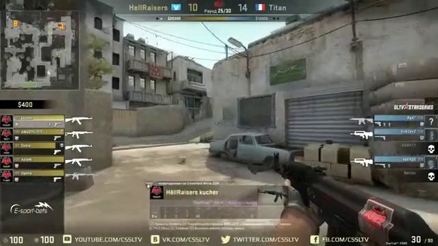 StarSeries S12: Titan vs HellRaisers (Map-2, dust2) CS:GO