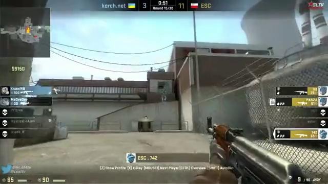 CS:GO StarSeries S6: ESC vs KerchNET (Nuke)