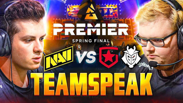 Тимспик NAVI CS:GO vs Gambit и G2 на @BLAST Premier Spring Final 2021