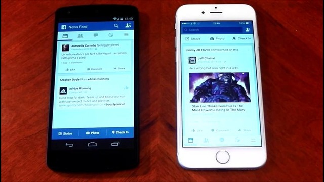 Nexus 5 vs iPhone 6 – App скорость открытия