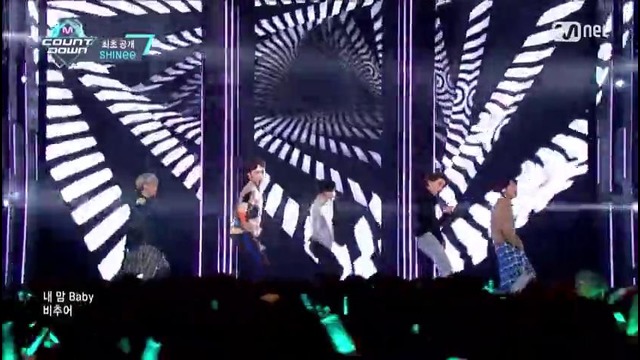ShiNee- prism m countdown comeback stage