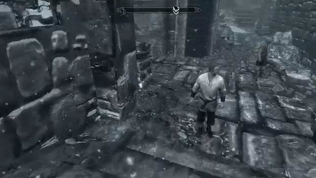 8 БИТ проходит SKYRIM – Играю как могУ – 14 – Первый Довакин