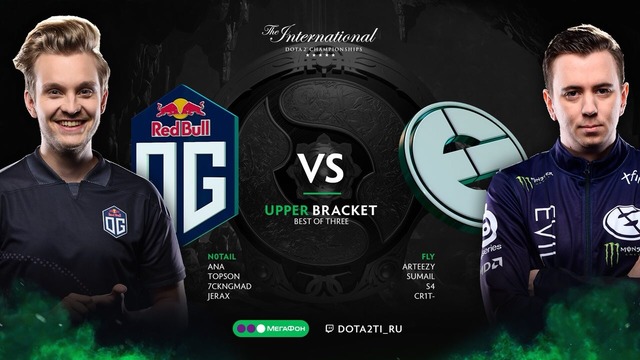The International 2018:EG vs OG Game 2(Play-Off, WB 3 День) 22.08.2018