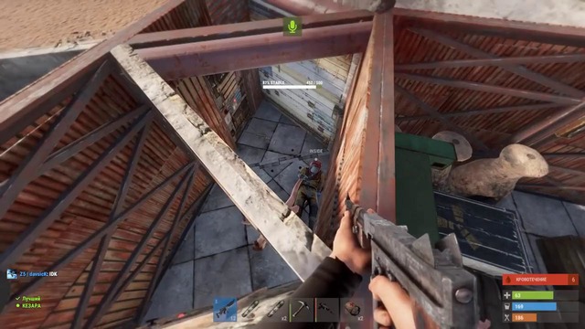 RUST – Отжали клановый дом на официалке, рейды бурами и боль