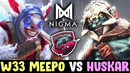 W33 meepo vs huskar — nigma vs ftm