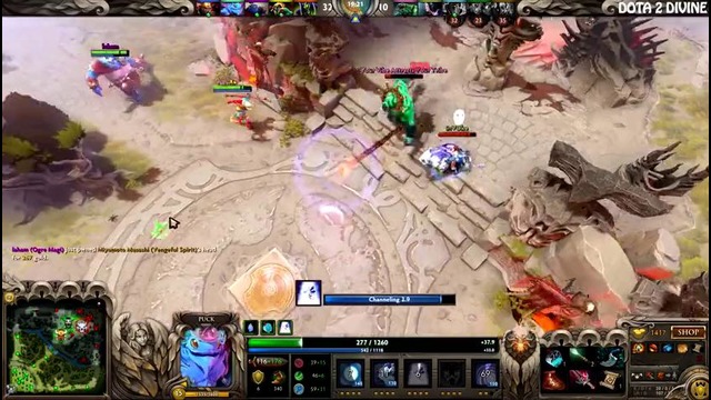 Dota 2 S4 Plays Puck – Like a bot match