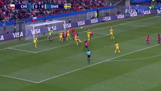 Чили – Швеция | Женский ЧМ-2019 | Группа F | 1-й тур | Обзор матча