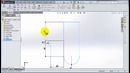 4SolidWorks 2014 Tutorial 4 – Exit Sketch mood, Rename edit and use sketch, extrud
