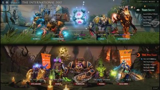 The International 2017: Team Secret vs TNC (Game 2) DOTA2