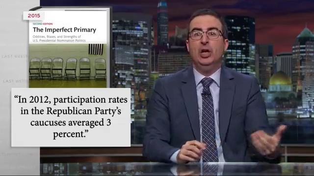 Last Week Tonight with John Oliver- Primaries and Caucuses