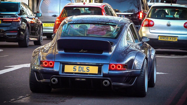 Supercars in London January 2024 – #CSATW586 | Singer DLS T, 812 Competizione Aperta, Ford GT