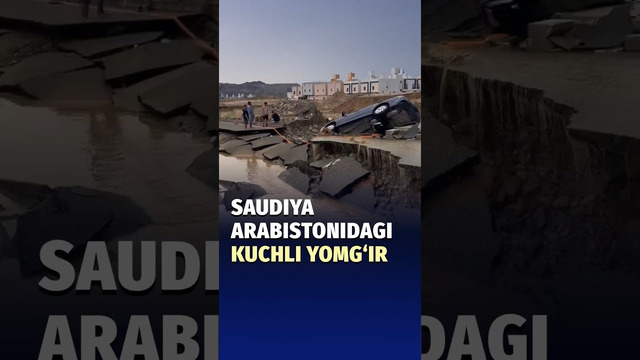 Saudiya Arabistonining janubiy g‘arbiy qismida kutilmaganda kuchli yomg‘irlar yog‘moqda