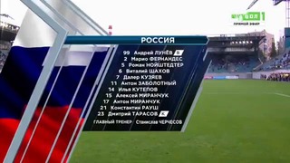 Россия – Динамо М | Товарищеские матчи 2017 | Обзор матча