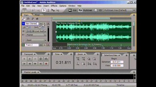 Adobe Audition 2 уроки – 17 Атрибуты аудиотреков