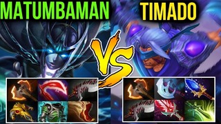 Dota 2 Matumbaman vs Timado [PATCH 7.07] Late Game Carry Battle