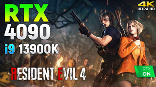 Resident Evil 4 Remake: RTX 4090 + i9 13900K | 4K