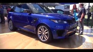 WORLD DEBUT Range Rover Sport SVR – Intro and Revs