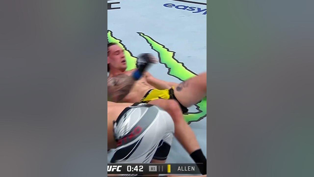 Brendan Allen Has a GREAT Rear Naked Choke!! #ufc