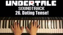 Undertale OST – 26. Dating Tense! (Piano Cover by Amosdoll)