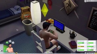 Женщина за компьютером (Sims 4 #5)