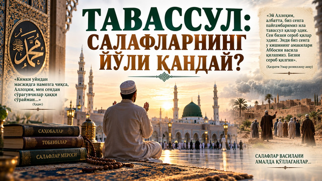 ТАВАССУЛ: САЛАФЛАРНИНГ ЙЎЛИ ҚАНДАЙ