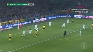 (HD) Боруссия Д – Вердер | Кубок Германии 2018/19 | 1/8 финала