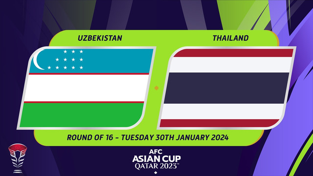 Узбекистан – Таиланд | Кубок Азии 2023 | 1/8 финала | Обзор матча