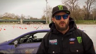 Ken Block hoons on Budapest Track In Ford Fiesta ST