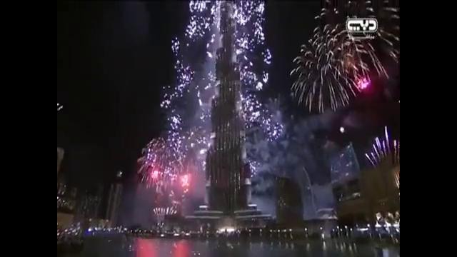 Как встретили новый 2014 год в Дубаи ОАЭ