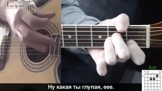 Нервы – Глупая простая песня Без Баррэ (Видео урок) Как играть на гитаре. Разбор