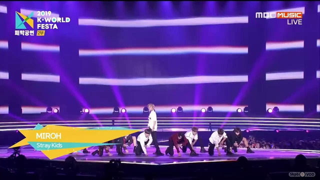 Stray Kids (스트레이 키즈) – Side Effects + MIROH [2019 K-WORLD FESTA 24.08.2019]