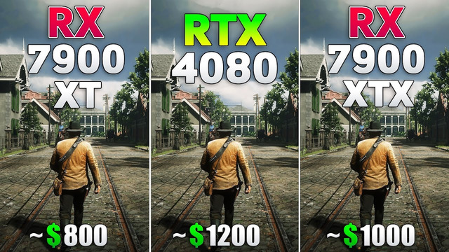 RX 7900 XT vs RTX 4080 vs RX 7900 XTX – Test in 8 Games