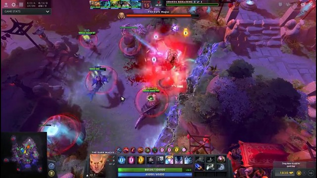 Dota 2 – first dark moon event invoker kill