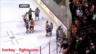Хоккейная драка с участием Ковальчука