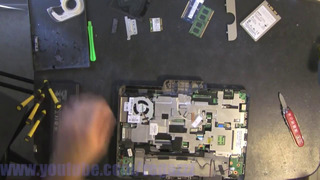 HP ELITEBOOK 2740P (NO LCD) take apart video, disassemble, howto open, disassemb