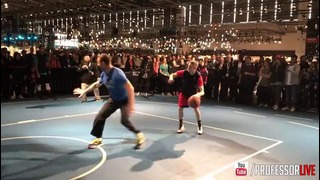 The Professor vs Fans in Germany at ISPO