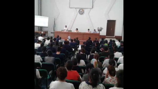 Пахтачи туман Хотин-қизлар қўмитаси ҳисобот йиғилишини ўтказди