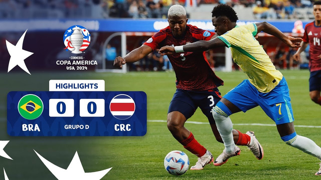 Бразилия – Коста-Рика | Copa America 2024 | 1-й тур | Обзор матча