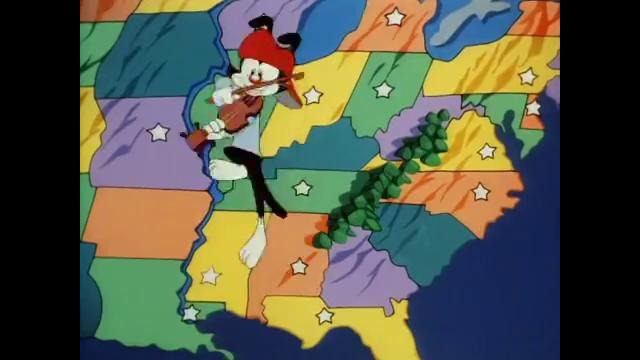Озорные анимашки – 50 штатов США в исполнении Вакко (Wakko’s America Song)
