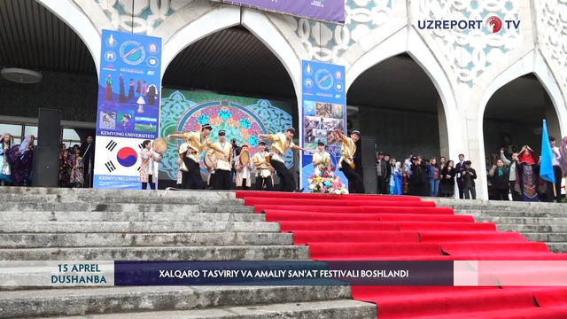 Xalqaro Tasviriy va amaliy sanʼat festivali” boshlandi